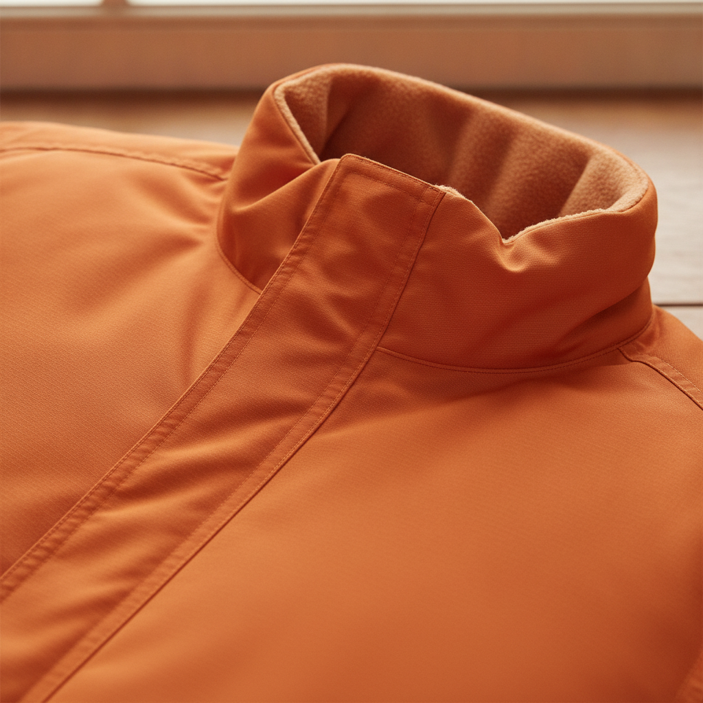 Ανδρικό Μπουφάν Real+ B C Heavy Weight Jacket Orange ανδρικά Simple Wear