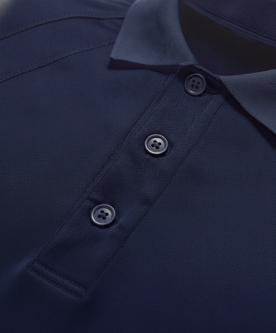 Ανδρικό Polo Coolweave Trs147 Regatta Navy ανδρικά Μπλούζες Simple Wear