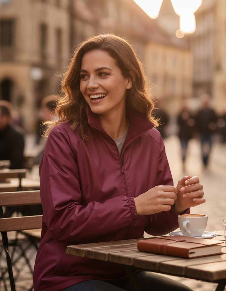 Unisex Μπουφάν R203X Result Core Microfleece Lining Burgundy