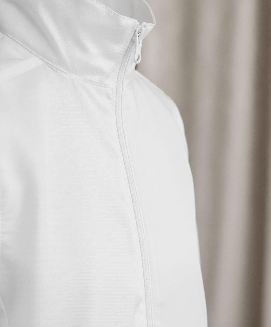 Αντιανεμικό Αδιάβροχο Μπουφάν Id 601 B C Midseason White ανδρικά Simple Wear