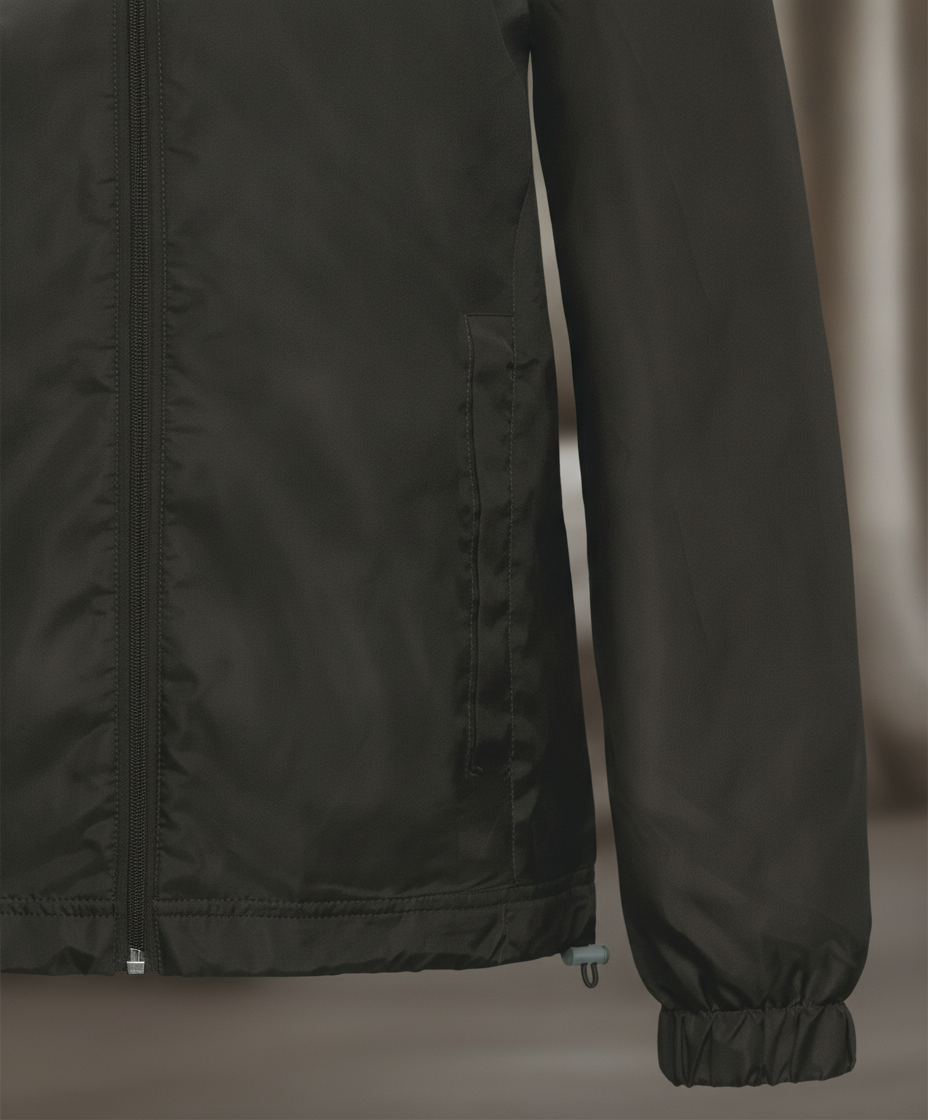 Αντιανεμικό Αδιάβροχο Μπουφάν Id 601 B C Midseason Black ανδρικά Simple Wear
