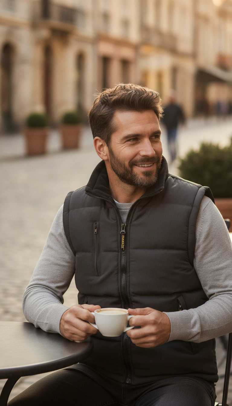 Αντιανεμικό Γιλέκο Bodywarmer R088X Result Black ανδρικά Μπουφάν Simple Wear
