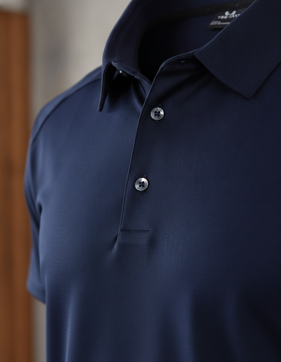 Ανδρική Μπλούζα Polo 7200 Tee Jays Navy ανδρικά Μπλούζες Simple Wear