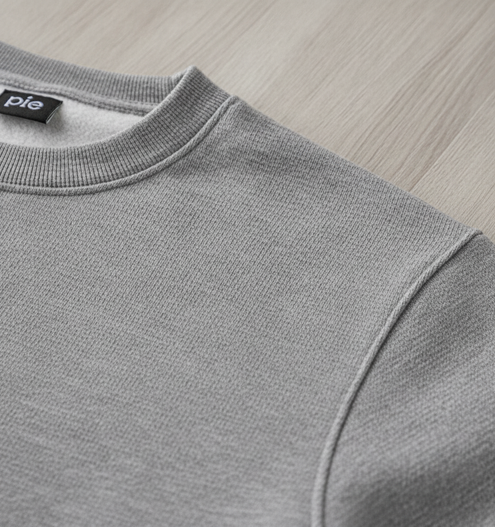 Παιδικό Φούτερ Crewneck Set-In Kids B C Heather Grey παιδικά Simple Wear