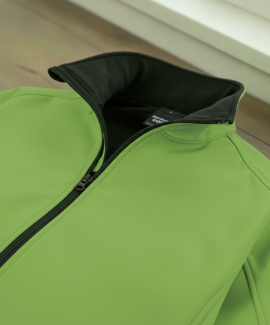 Ανδρικό Μπουφάν Softshell R231M Result Core Vivid Green Black ανδρικά Simple Wear