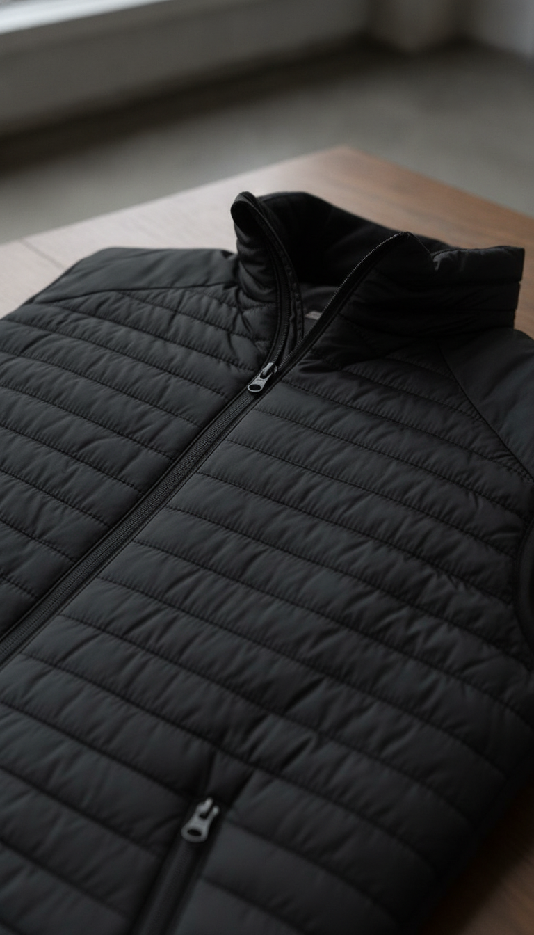 Ανδρικό Μπουφάν Γιλέκο R239X Result Thermoquilt Black ανδρικά Simple Wear