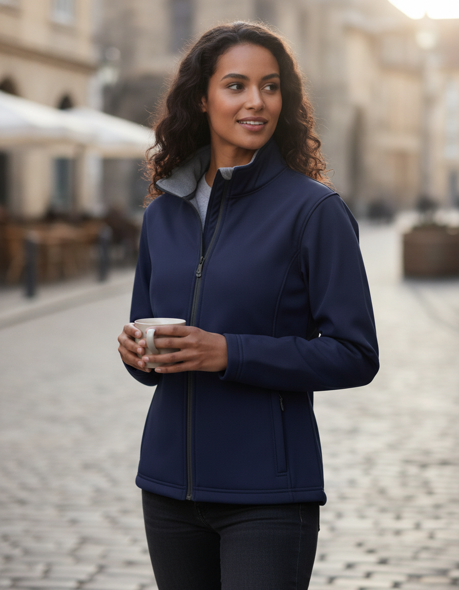 Γυναικείο Τζάκετ R209F Result Core Softshell Navy