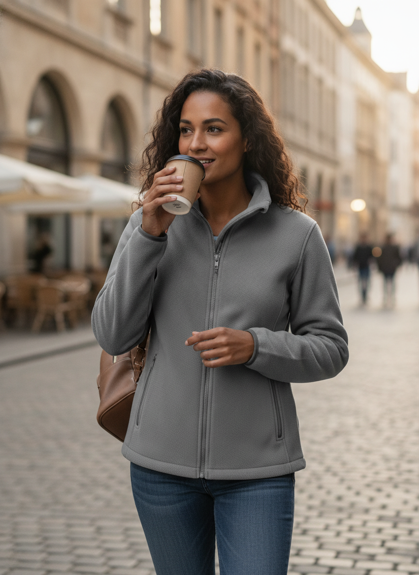 Γυναικεία Ζακέτα R220F Result Fashion Fit Outdoor Pure Grey