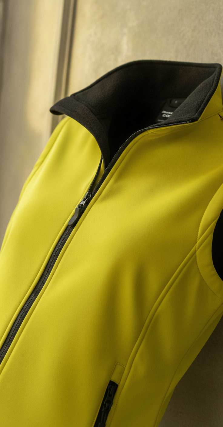 Γυναικείο Αμάνικο Μπουφάν Softshell R232F Result Core Yellow/Black