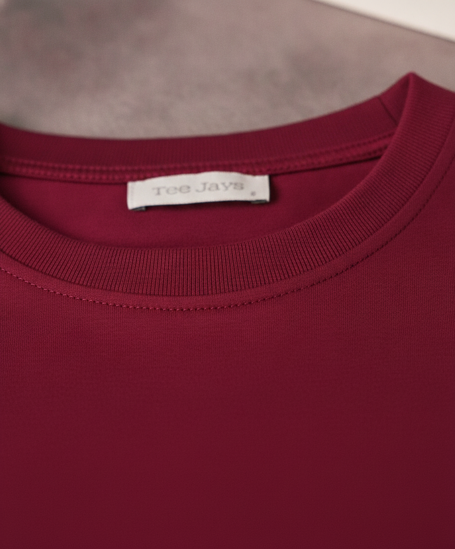 Γυναικείο T-Shirt 580 Tee Jays Interlock Deep Red