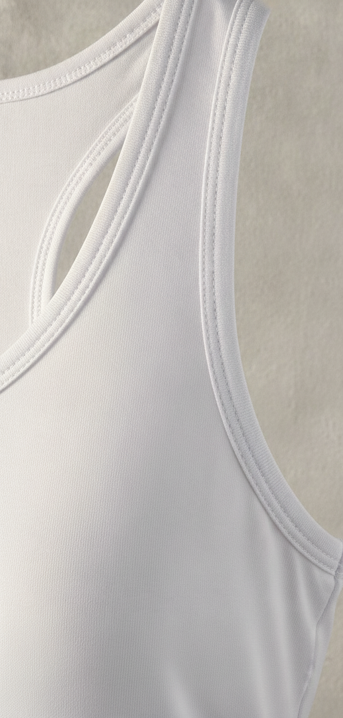 Γυναικείο Μπλουζάκι Racerback S281F Spiro Softex Top White