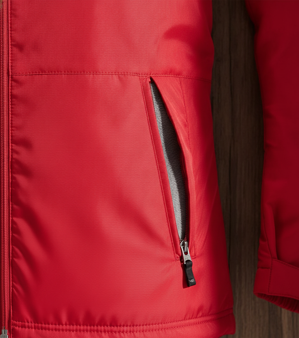 Γυναικείο Μπουφάν JW826 B&C Multi-Active Red/Warm Grey