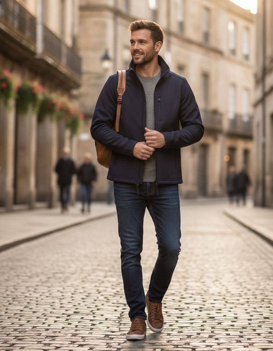 Γυναικείο Μπουφάν Softshell JWI63 B&C ID.701 Softshell Wo. Navy/Neon Green
