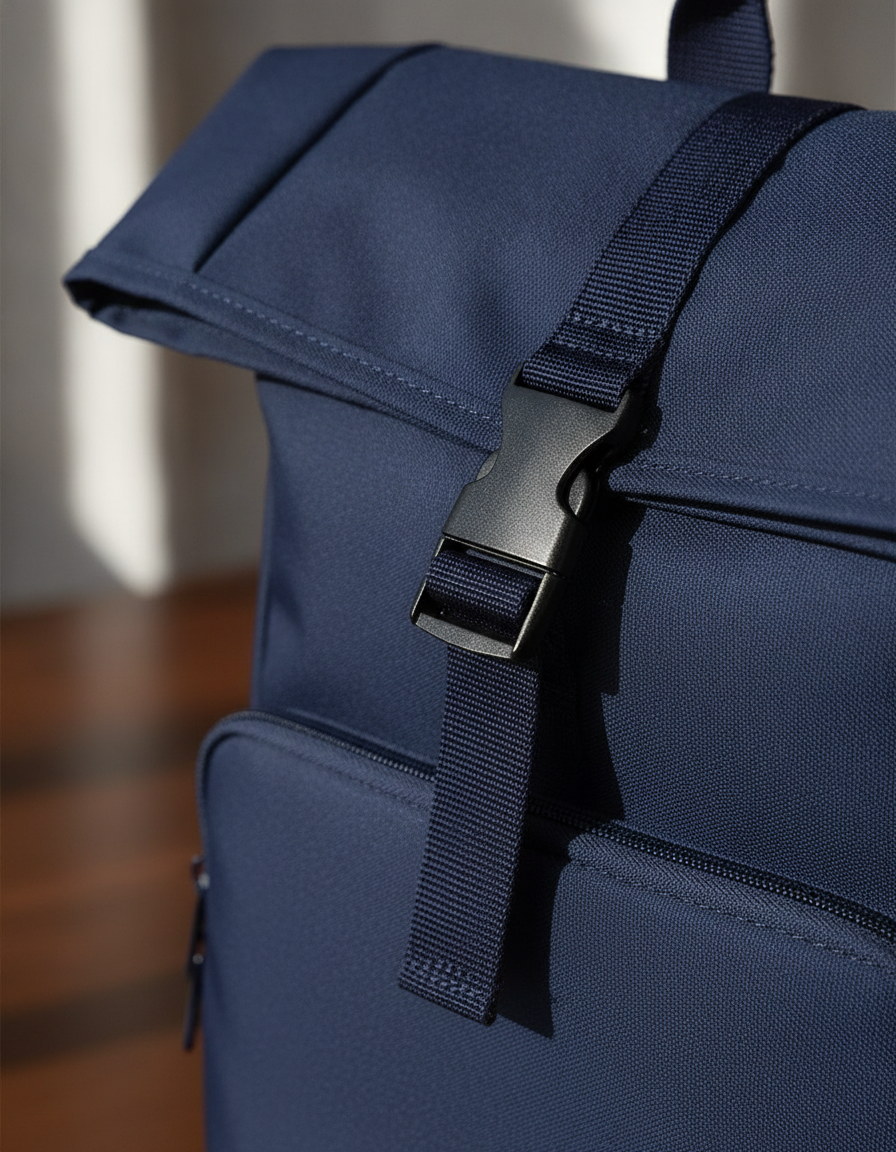 Τσάντα Πλάτης Recycled Mini Twin Handle Roll-Top Bg118S Bag Base Navy Dusk Είδη Ταξιδιου Τσάντες Simple Wear