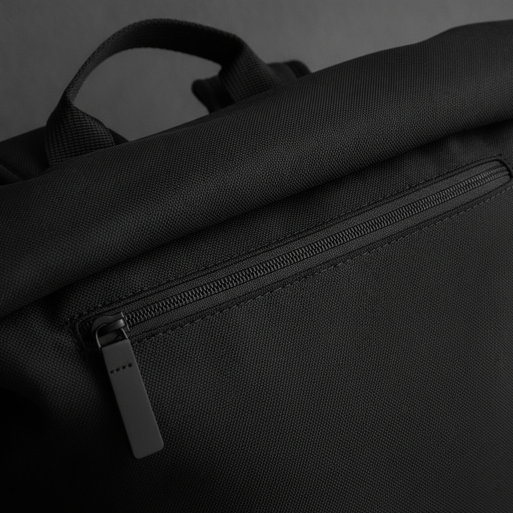 Τσάντα Πλάτης Bg871 Bag Base Simplicity Roll-Top Backpack Lite Black Είδη Ταξιδιου Τσάντες Simple Wear
