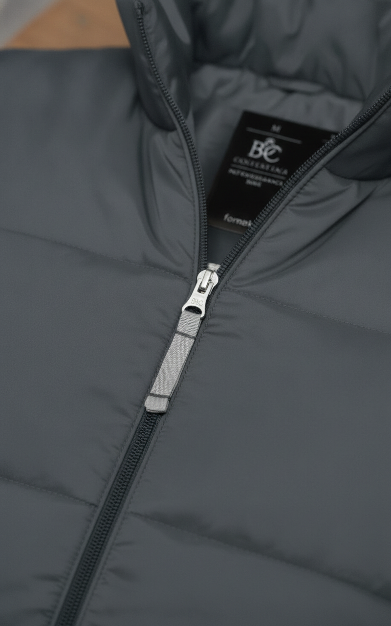 Αμάνικο Μπουφάν Jm930 B C Dark Grey ανδρικά Simple Wear