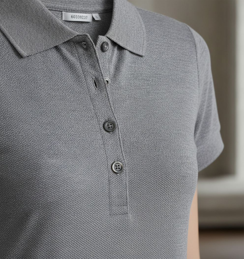 Γυναικείο Πόλο Πικέ 00573 Sol&Apos S Prime Women Grey Melange ανδρικά Μπλούζες Polo Simple Wear