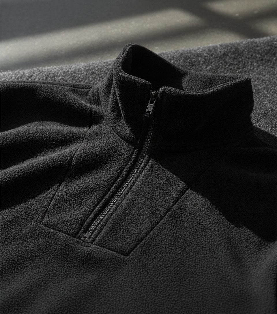 Ανδρικό Fleece Polartherm R033X Result Black ανδρικά Μπουφάν Simple Wear