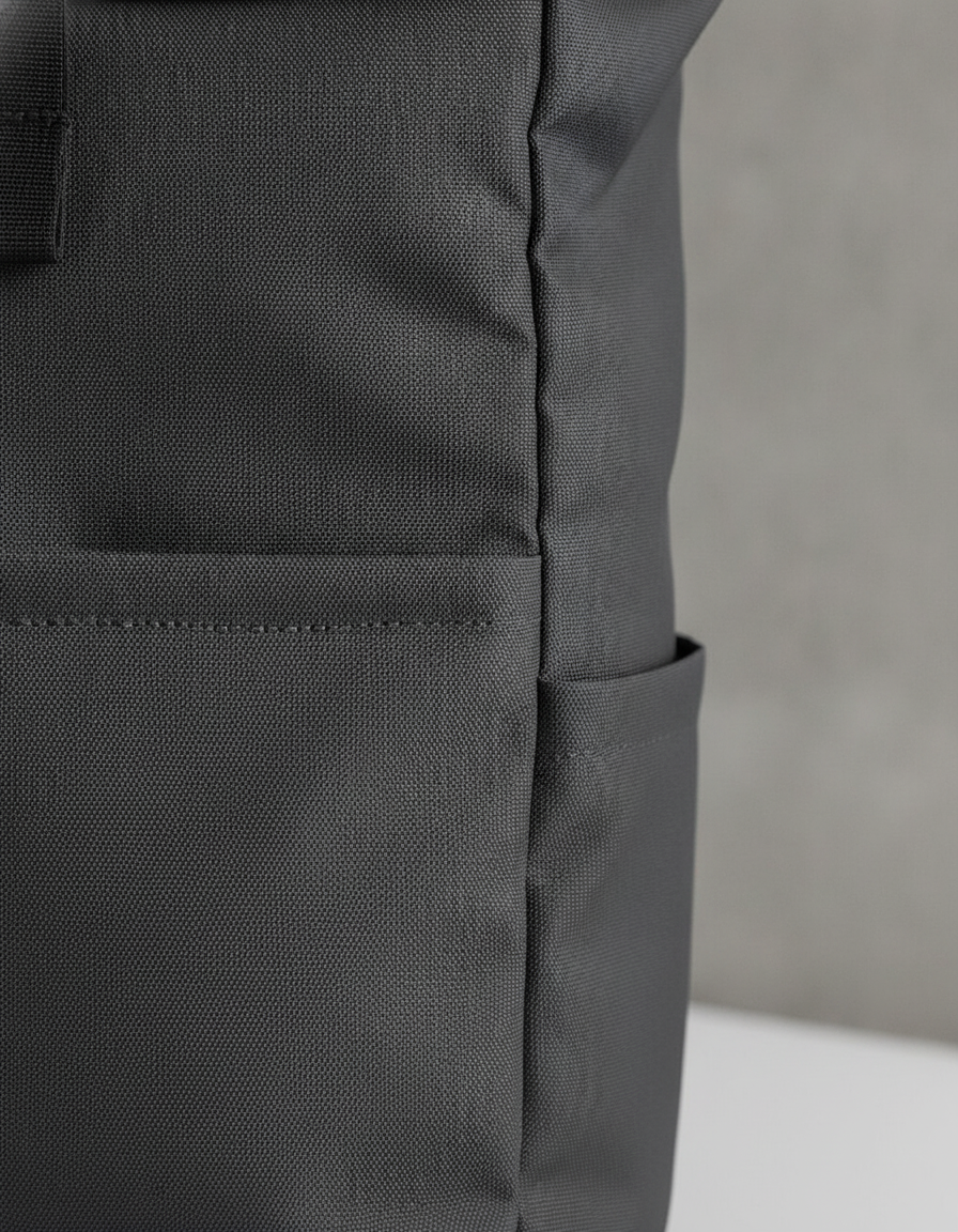 Τσάντα Πλάτης Premium Recycled Roll Top Bg186 Bagbase Graphite Grey Είδη Ταξιδιου Τσάντες Simple Wear