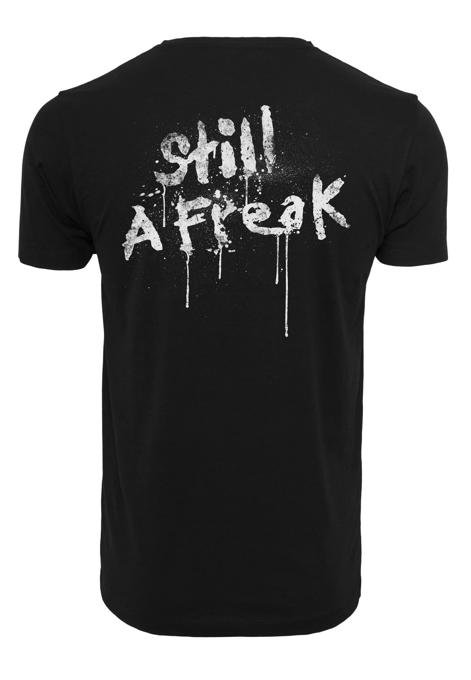 T-Shirt Korn Still A Freak με Λογότυπο Μπάντας Mc499-00007 Merchcode Black ανδρικά Basic T-Shirts Simple Wear Μπλουζάκια κοντομάνικα