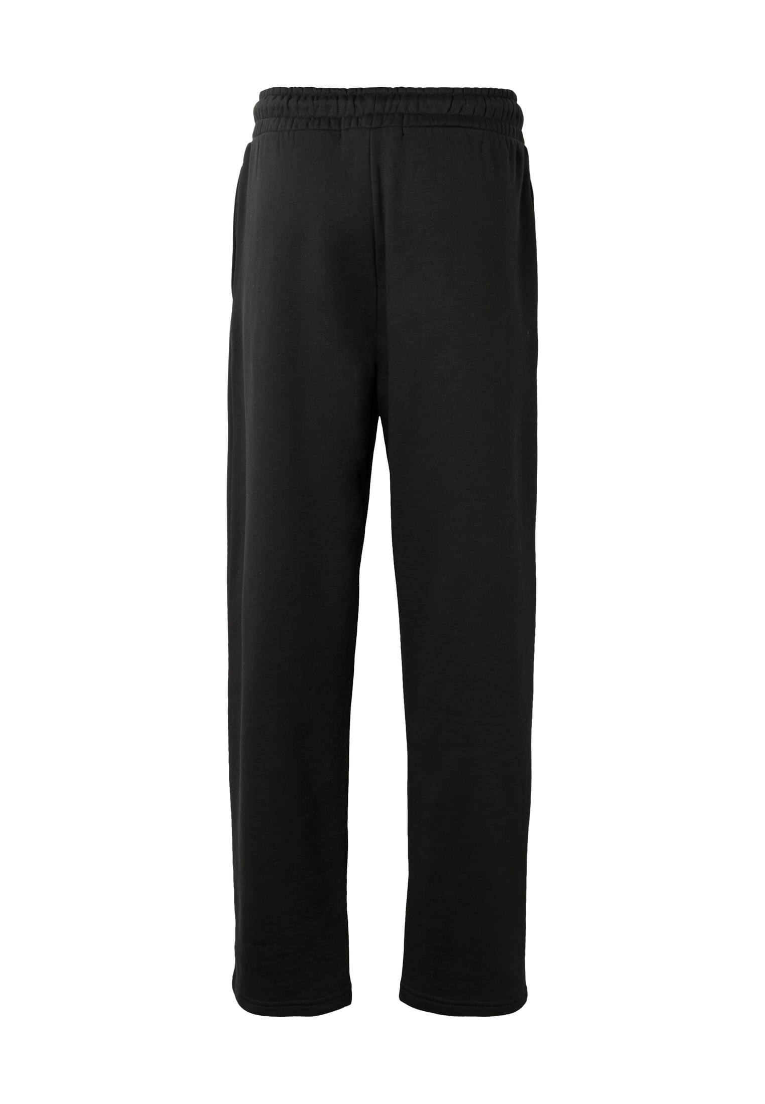 Rocawear Moola Sweatpants Rwsp049-21367 Jetblack Brightwhite ανδρικά Παντελόνια Simple Wear