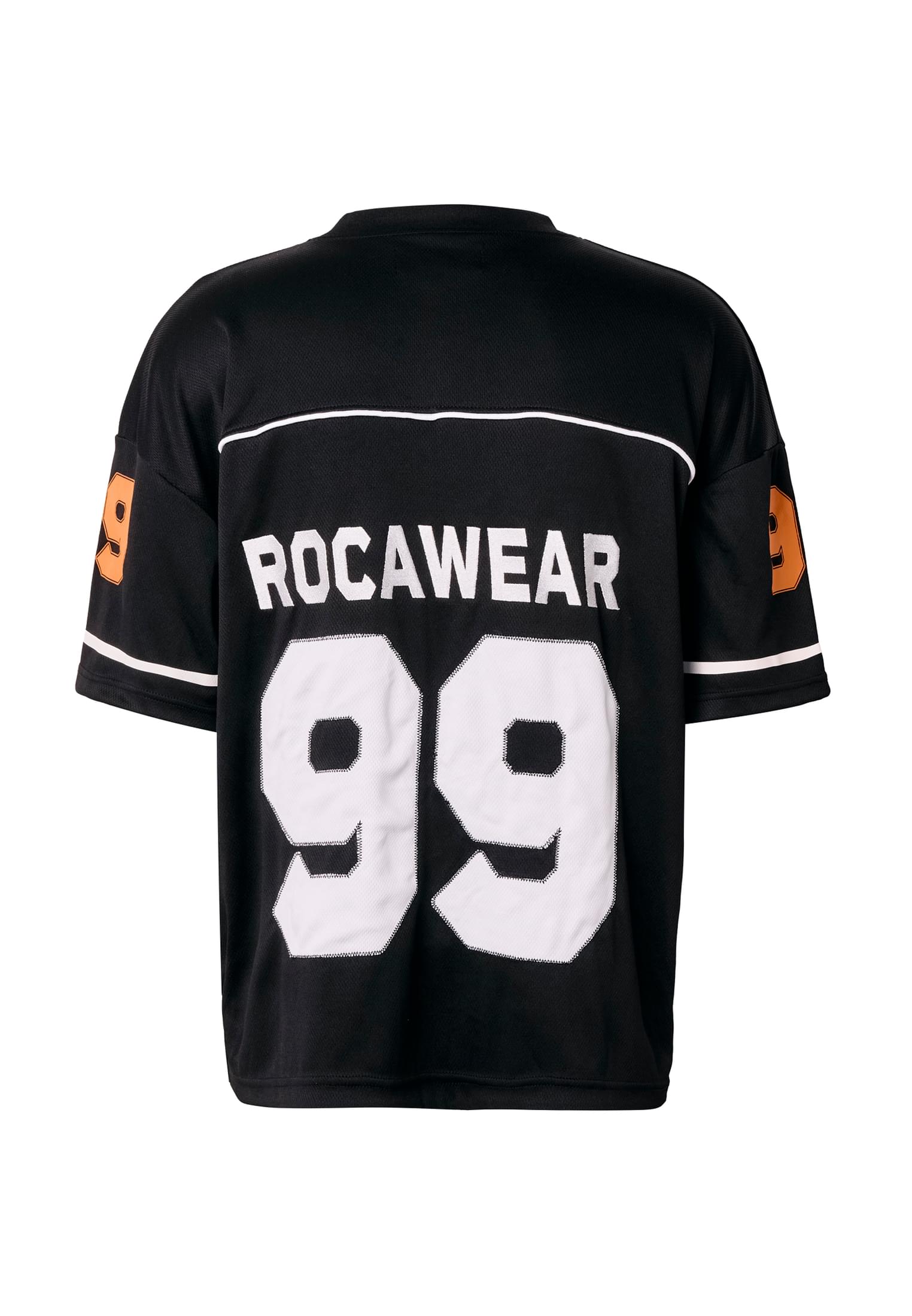 Αθλητικό Τζέρσεϊ Baller Trikot με Αυθεντική Εμφάνιση Πλέγματος Rwtr001-21427 Rocawear Jetblack Hawaiiansunset ανδρικά Basic T-Shirts Simple Wear 
