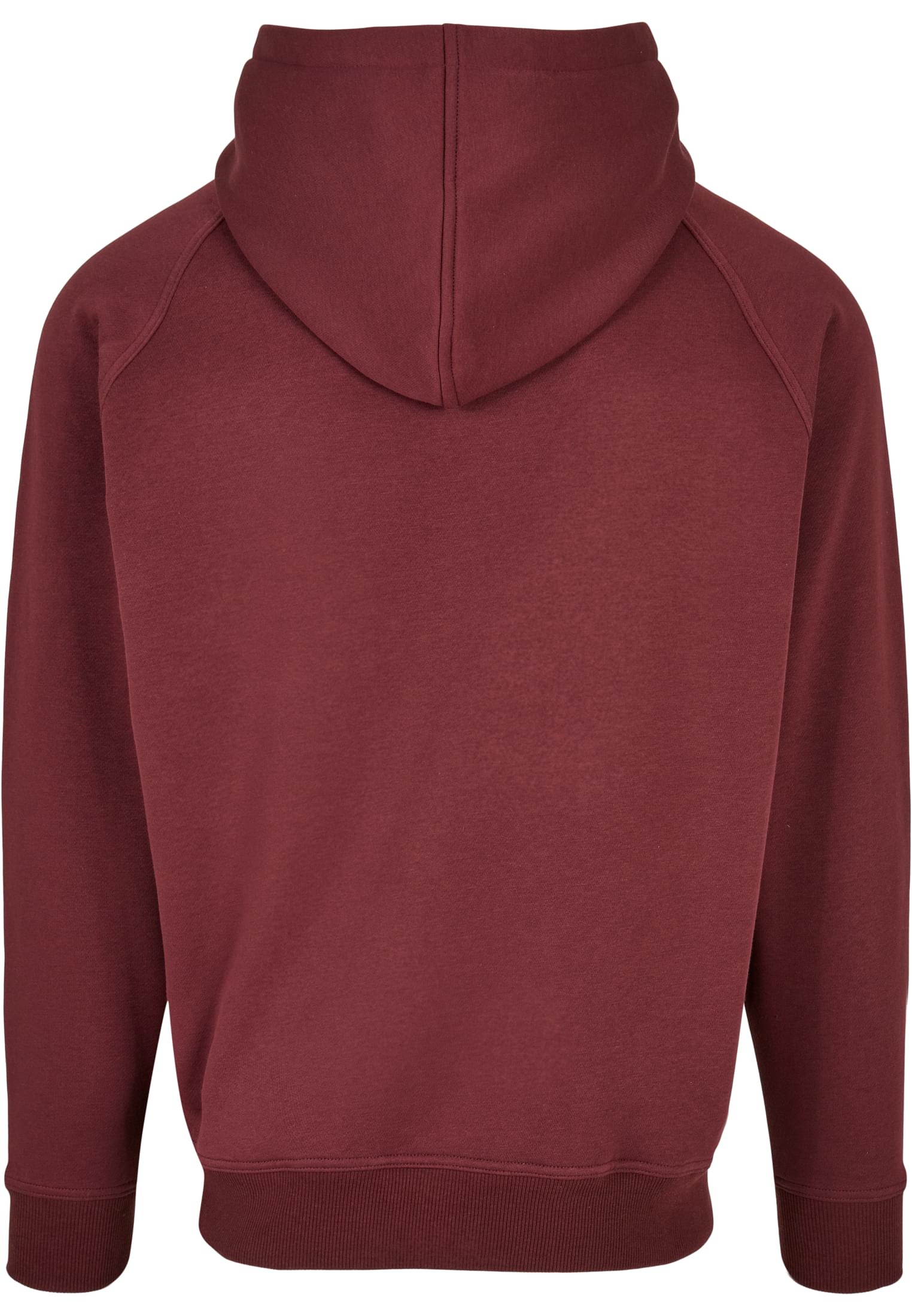 Hoodie Blank Hoody με Κουκούλα Και Τσέπη Καγκουρό Tb014-01151 Urban Classics Cherry ανδρικά Φούτερ Simple Wear