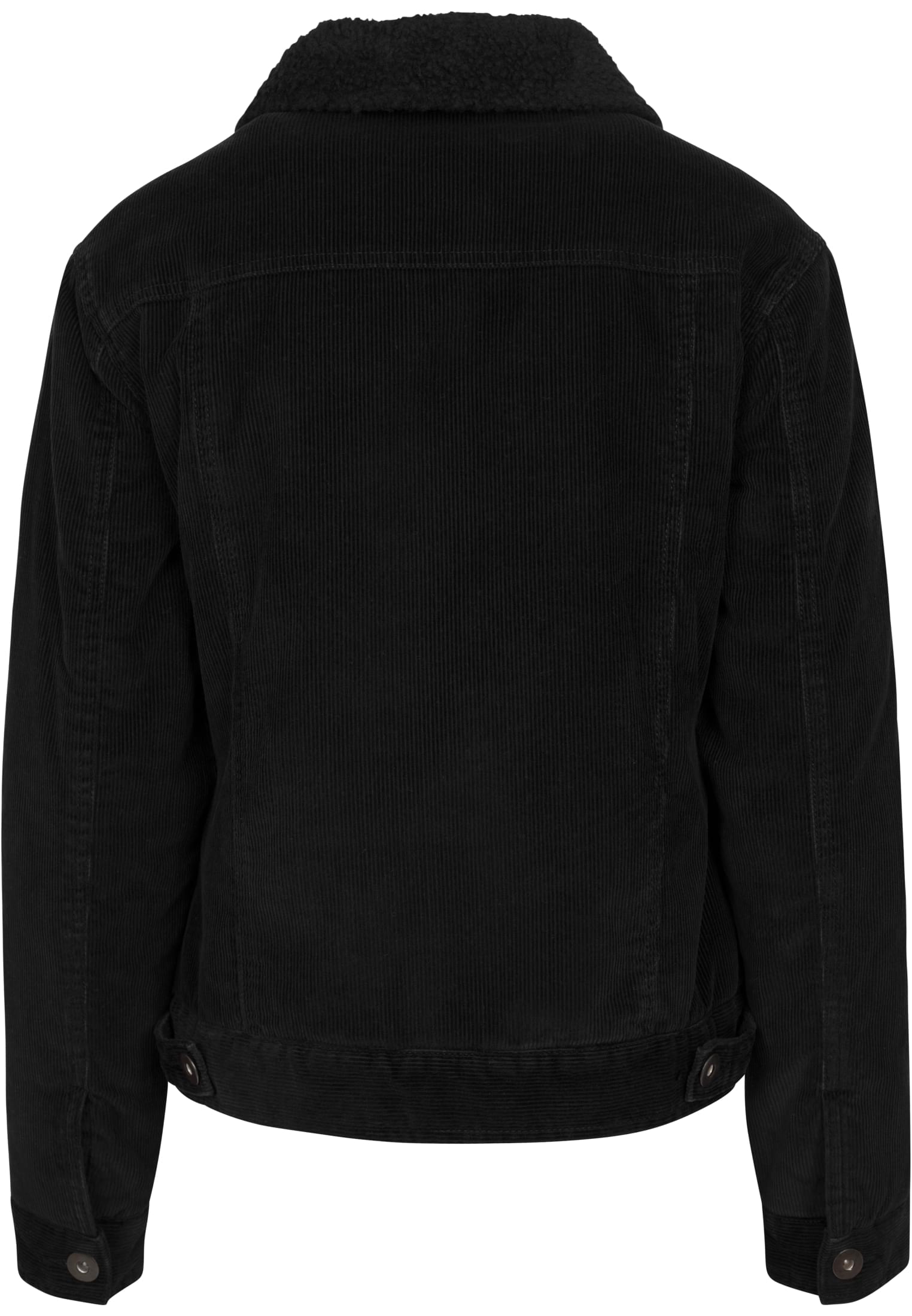 Γυναικείο Μπουφάν Sherpa Corduroy Jacket με Επένδυση Tb1859-00825 Urban Classics Black γυναικεία Simple Wear