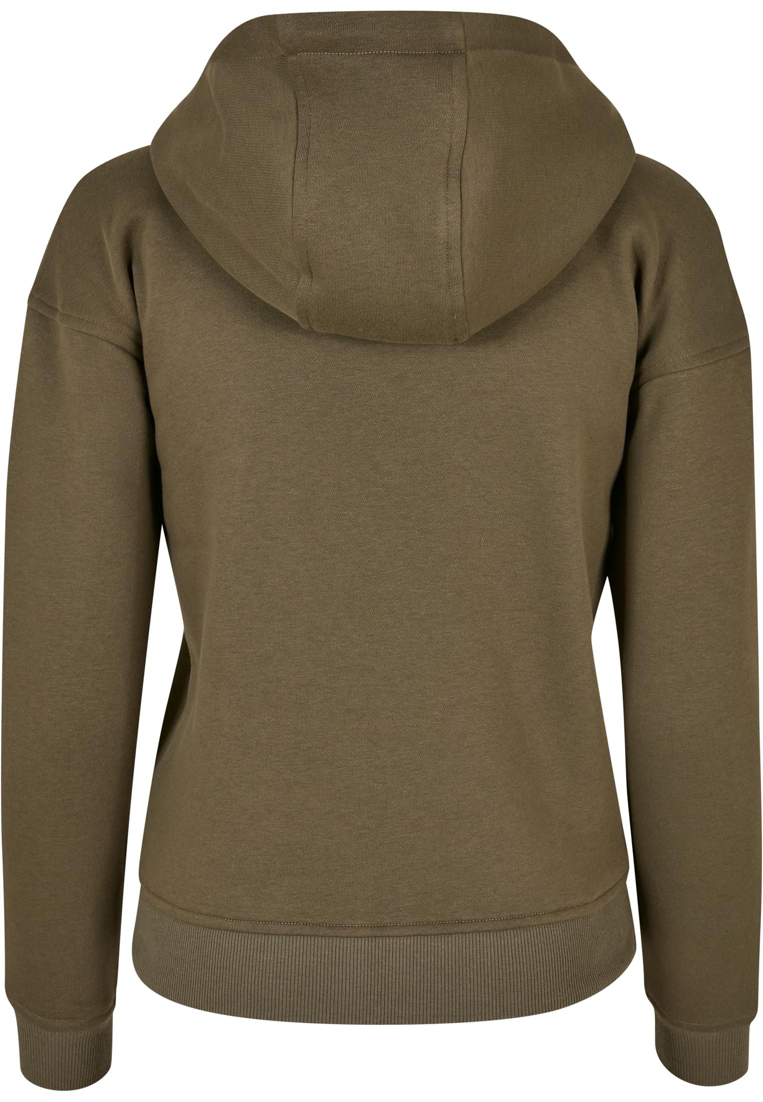 Γυναικείο Φούτερ με Φερμουάρ Ladies Classic Zip Hoody Κουκούλα Tb1982-00176 Urban Classics Olive γυναικεία Simple Wear
