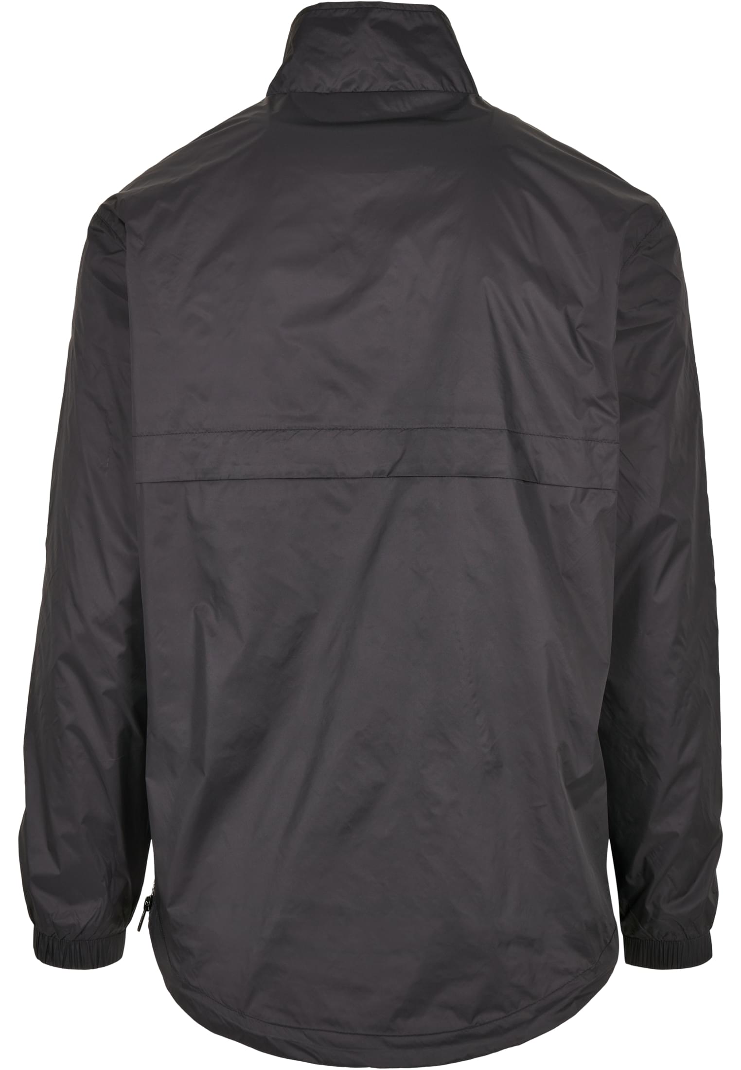 Ελαφρύ Μπουφάν Stand Up Collar Pull Over με Ψηλό Γιακά Tb2748-00007 Urban Classics Black ανδρικά Simple Wear