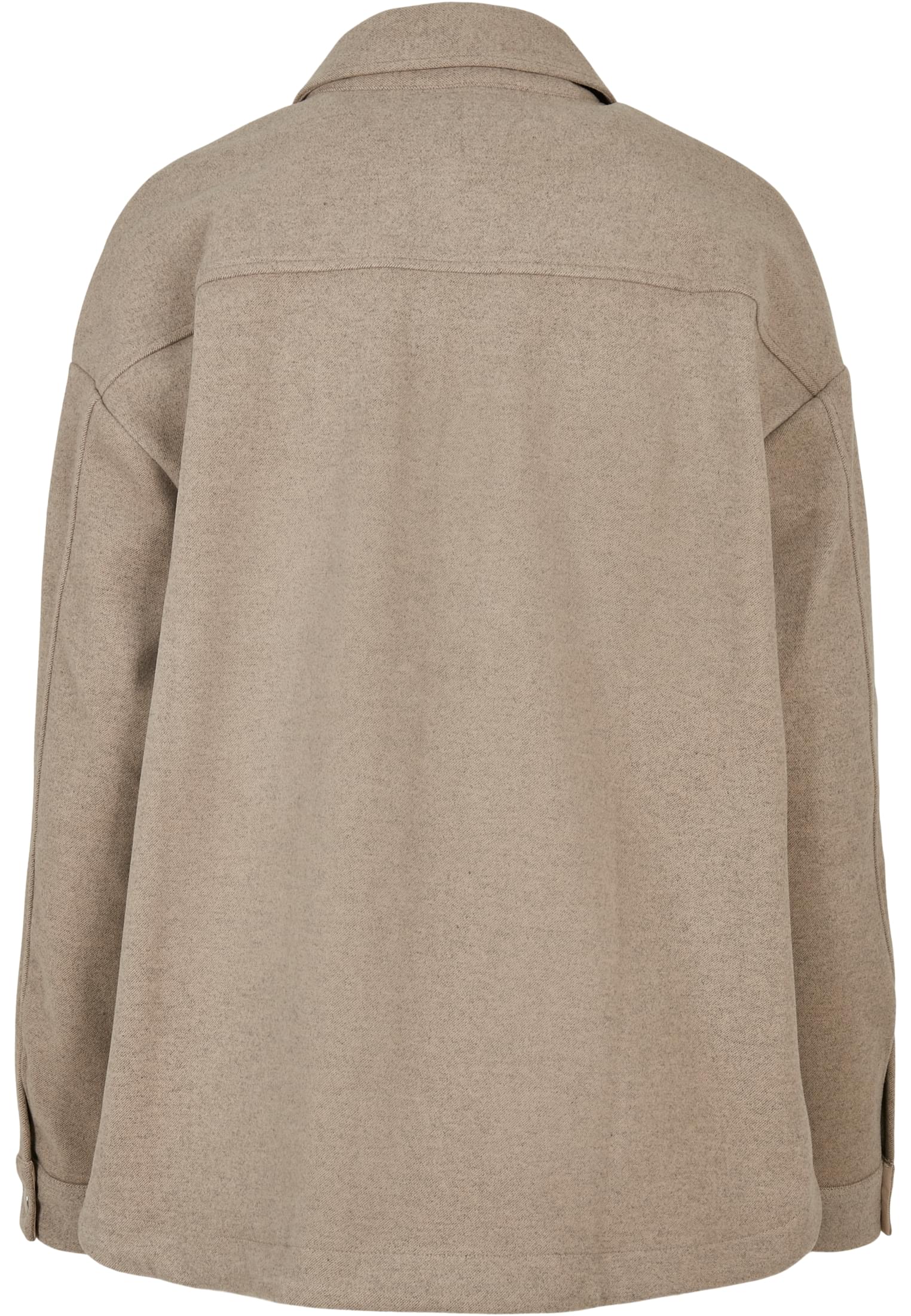 Γυναικείο Overshirt Ladies Classic με Δύο Τσέπες Στο Στήθος Tb3779-03339 Urban Classics Lighttaupe γυναικεία Πουκάμισα Simple Wear