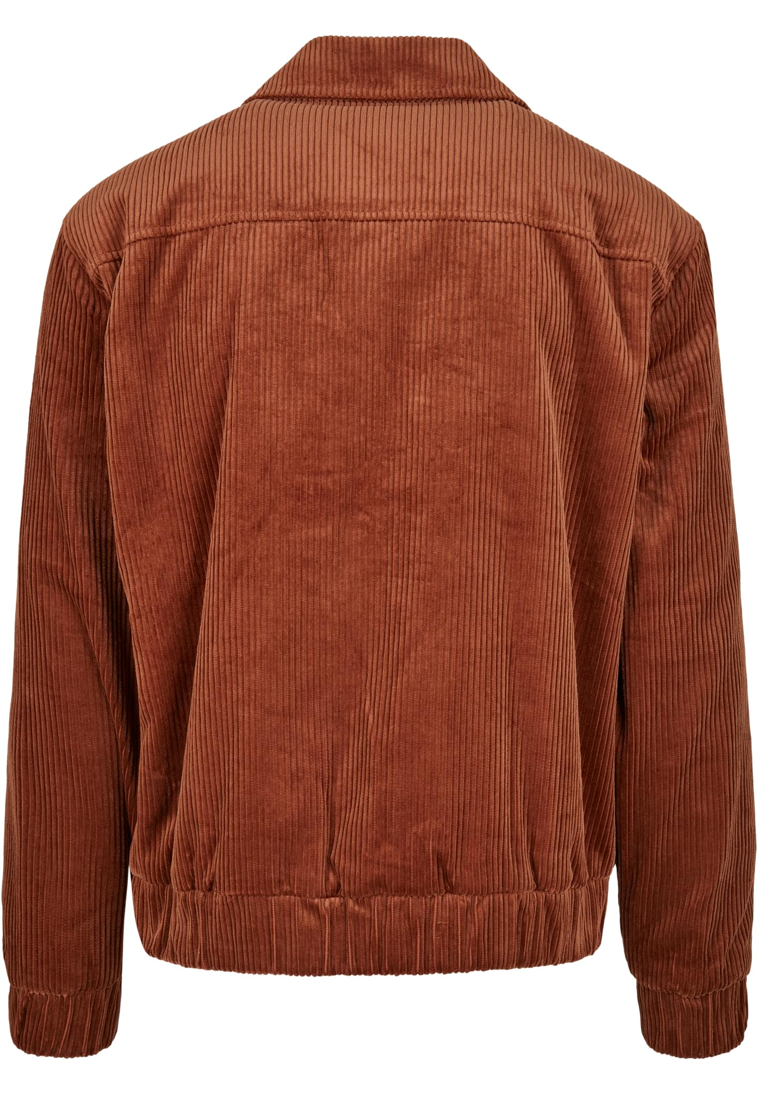 Boxy Corduroy Jacket με Φερμουάρ Μπροστά Tb3808-00786 Urban Classics Toffee ανδρικά Μπουφάν Simple Wear