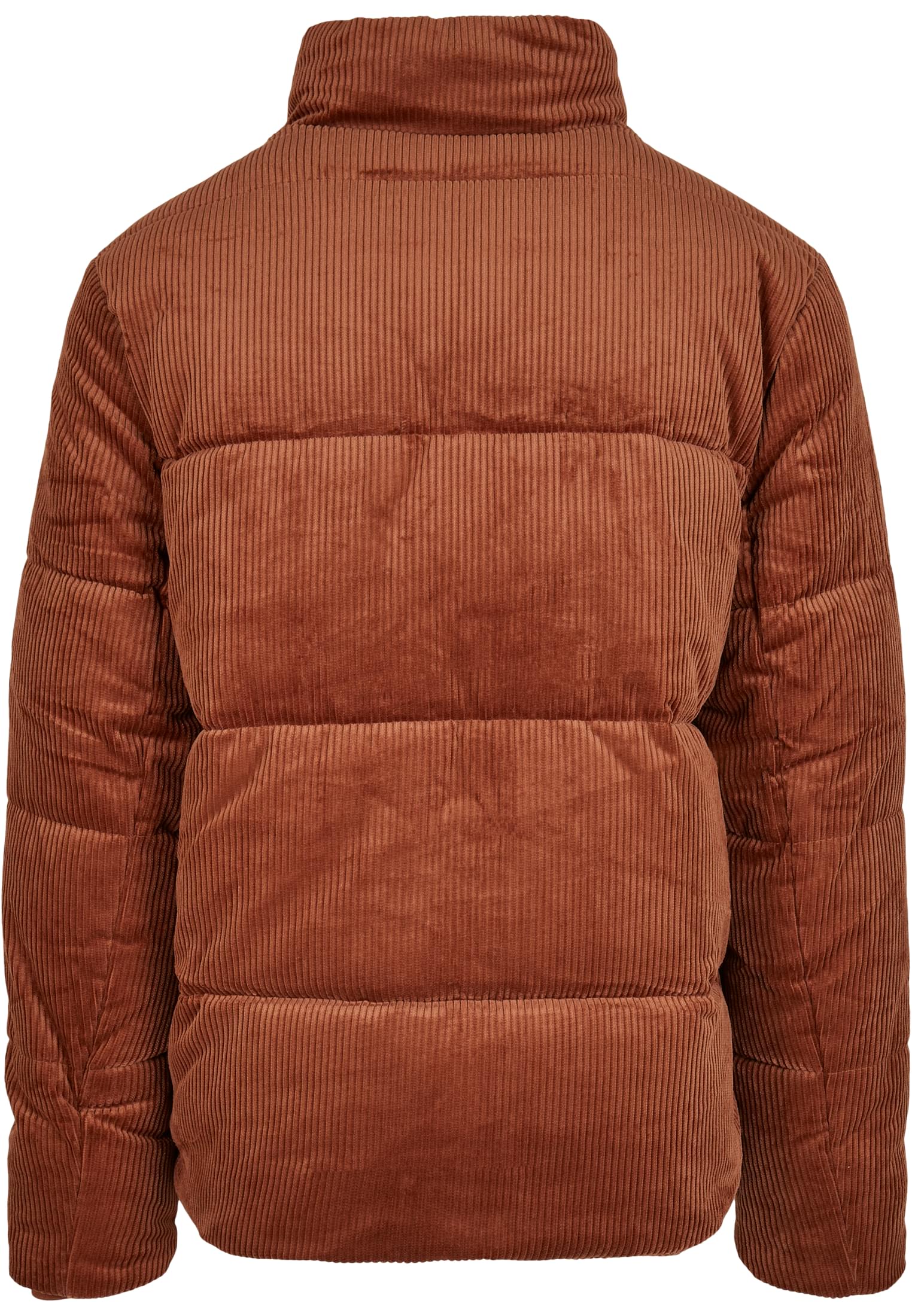 Boxy Corduroy Puffer Jacket με Υφή Καπιτονέ Tb3811-00786 Urban Classics Toffee ανδρικά Μπουφάν Simple Wear