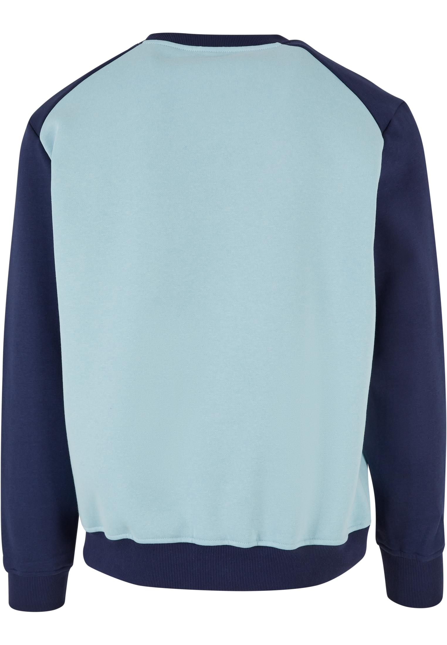 Ανδρικό Φούτερ 2-Tone Fake Raglan Crew από Μαλακό Fleece Tb3830-03658 Urban Classics Ocean Blue Darkblue ανδρικά Simple Wear