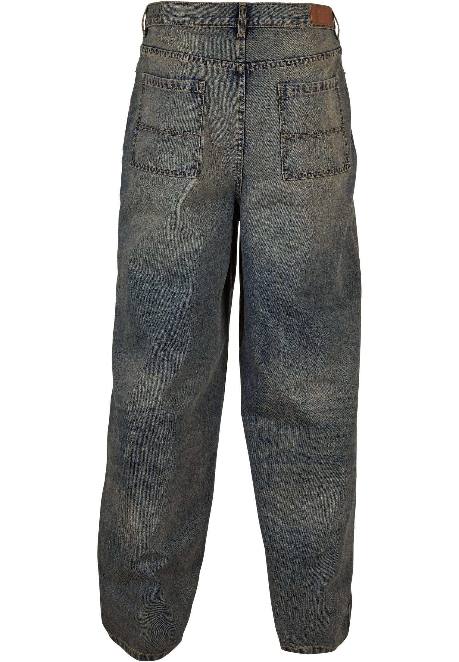 Jeans 90 S Loose-Fit με Διαχρονικό Σχέδιο Tb4461-04604 Urban Classics 2000 Washed ανδρικά Παντελόνια Simple Wear