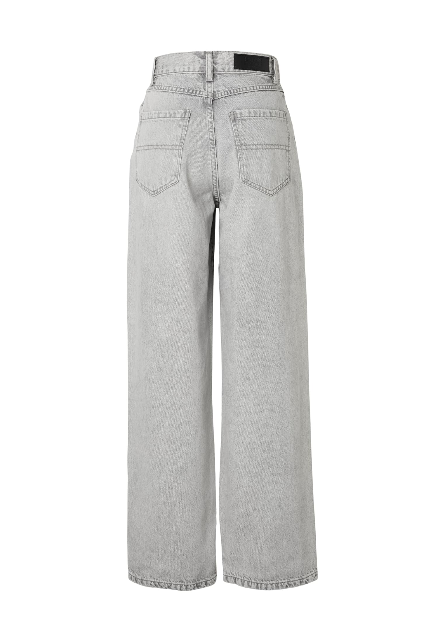 Γυναικείο Παντελόνι Τζιν High Waist 90 S Wide Leg Φαρδιά Γραμμή Tb4524-21543 Urban Classics Light Silver Grey Washed γυναικεία Παντελόνια Simple Wear