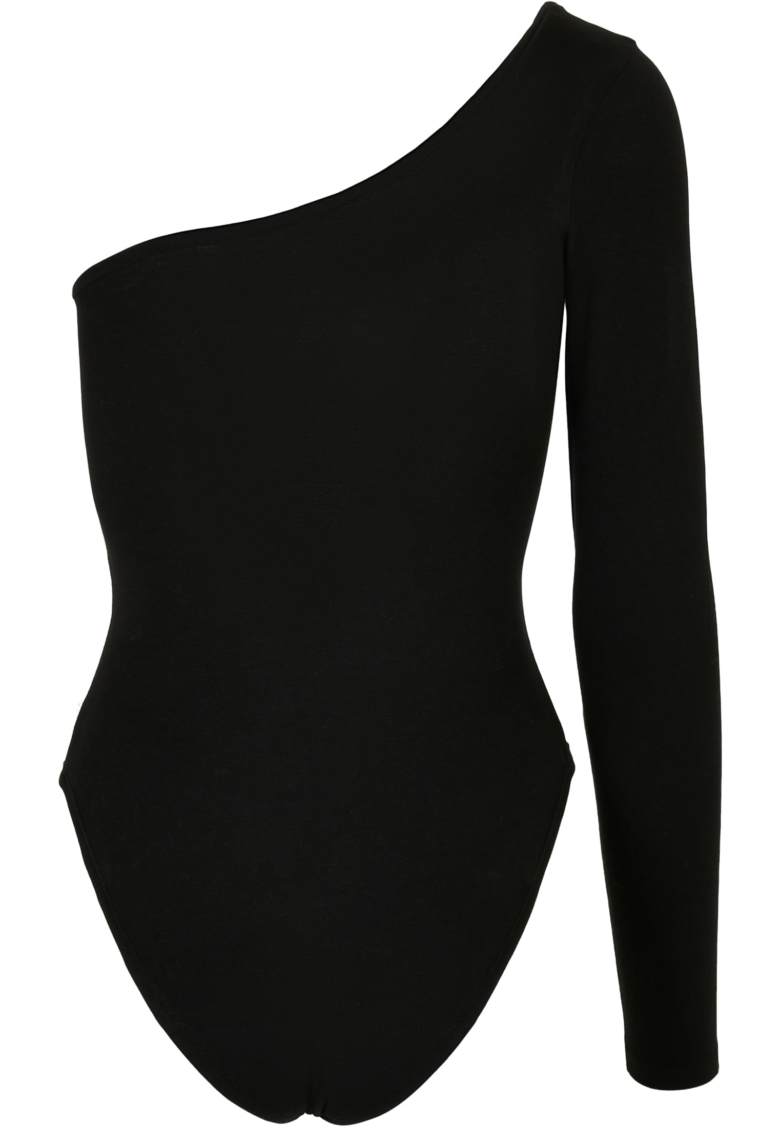 Body Ladies Essentials Asymmetric One Sleeve με Γυμνό Ώμο Tb4532-00007 Urban Classics Black γυναικεία Μπλούζες Simple Wear