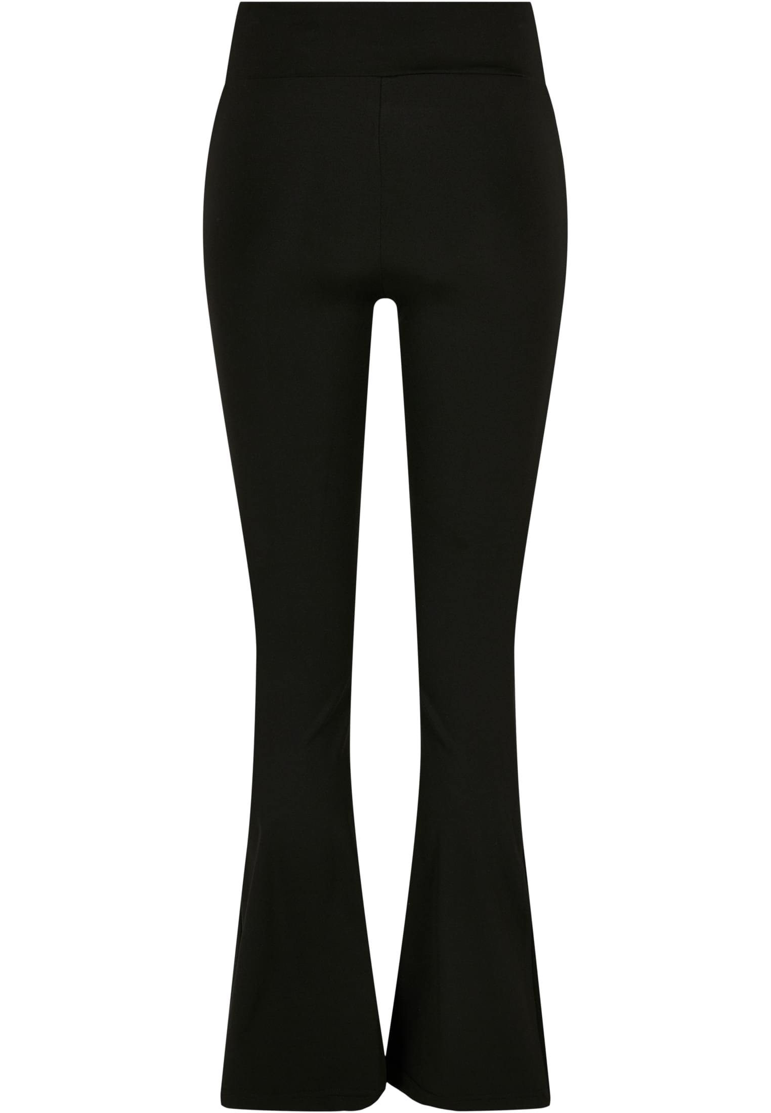 Γυναικεία Κολάν High Waist Flared με Ανακυκλωμένο Stretch Jersey Tb5020-00007 Urban Classics Black γυναικεία Simple Wear