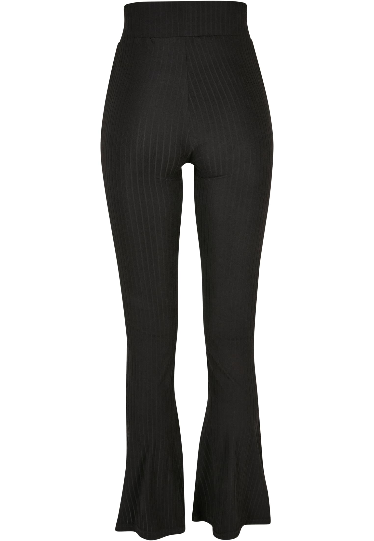 Γυναικεία Κολάν High Waist Rib Flared με Ελαστική Ζώνη Tb5031-00007 Urban Classics Black γυναικεία Simple Wear