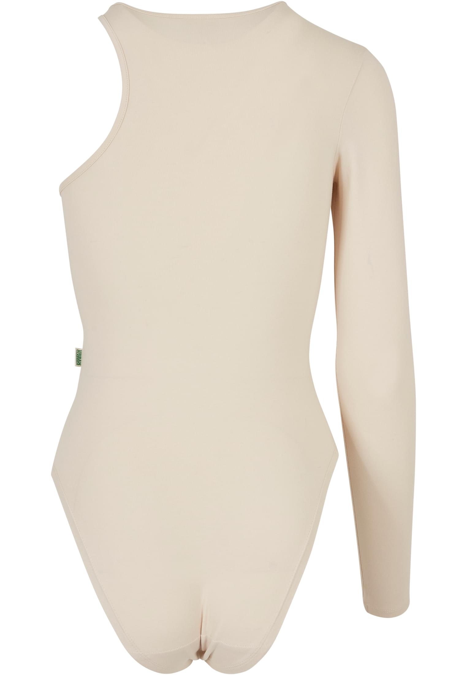 Body Ladies Essentials Stretch Asymmetric με Ελεύθερους Ώμους Tb5419-02903 Urban Classics Whitesand γυναικεία Μπλούζες Simple Wear