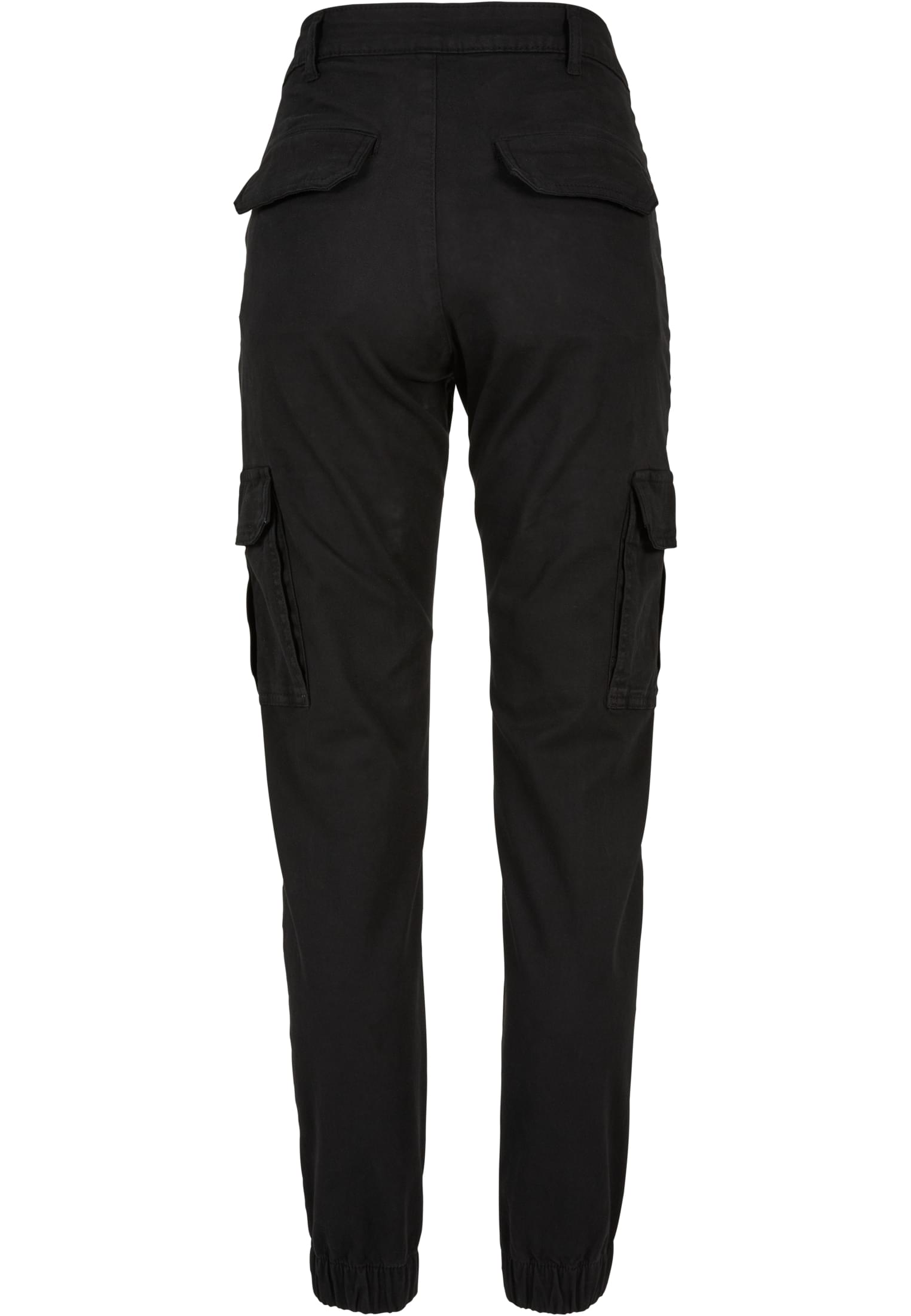 Γυναικείες Παντελόνες Cotton Twill Utility με Ελαστική Μέση Tb5454-00007 Urban Classics Black γυναικεία Παντελόνια Simple Wear