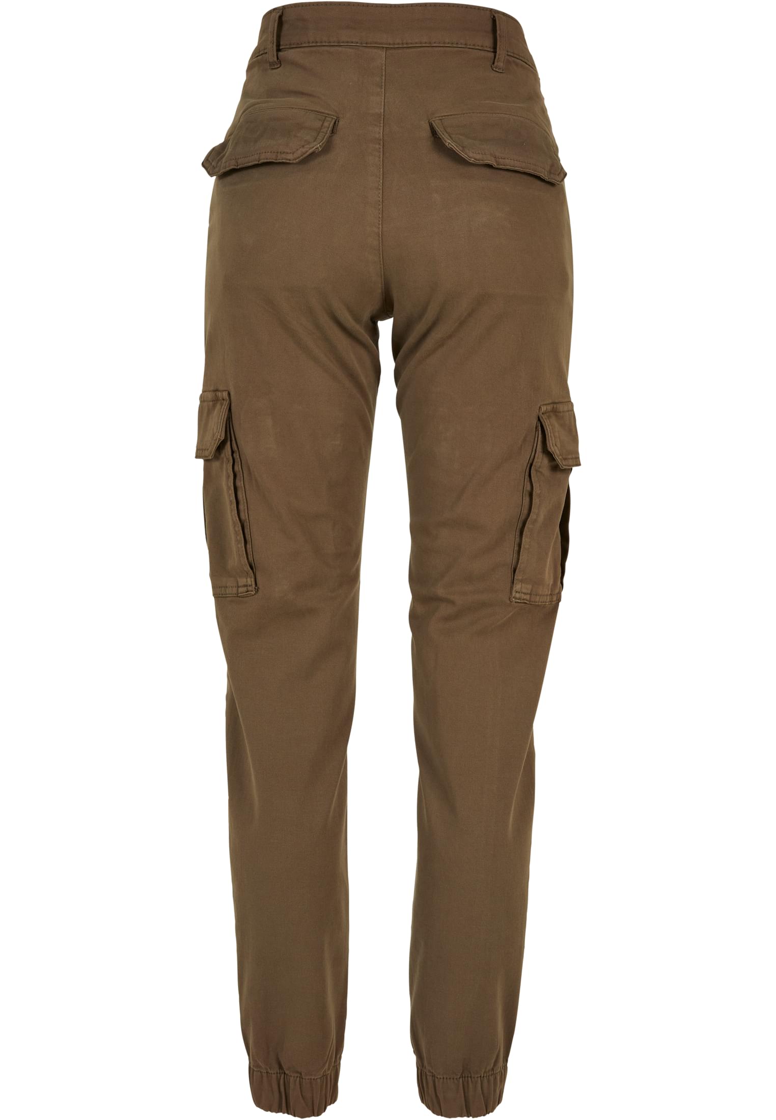 Γυναικείες Παντελόνες Cotton Twill Utility με Ελαστική Μέση Tb5454-00176 Urban Classics Olive γυναικεία Παντελόνια Simple Wear