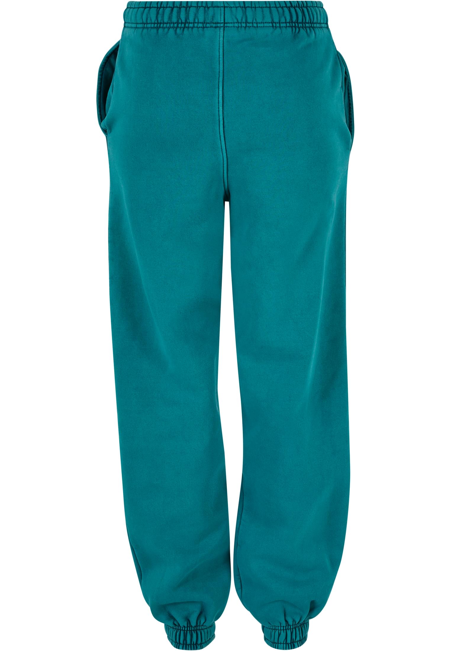 Γυναικείες Παντελόνες Φόρμας High Waist με Stone Washing Tb6035-04429 Urban Classics Watergreen γυναικεία Παντελόνια Simple Wear