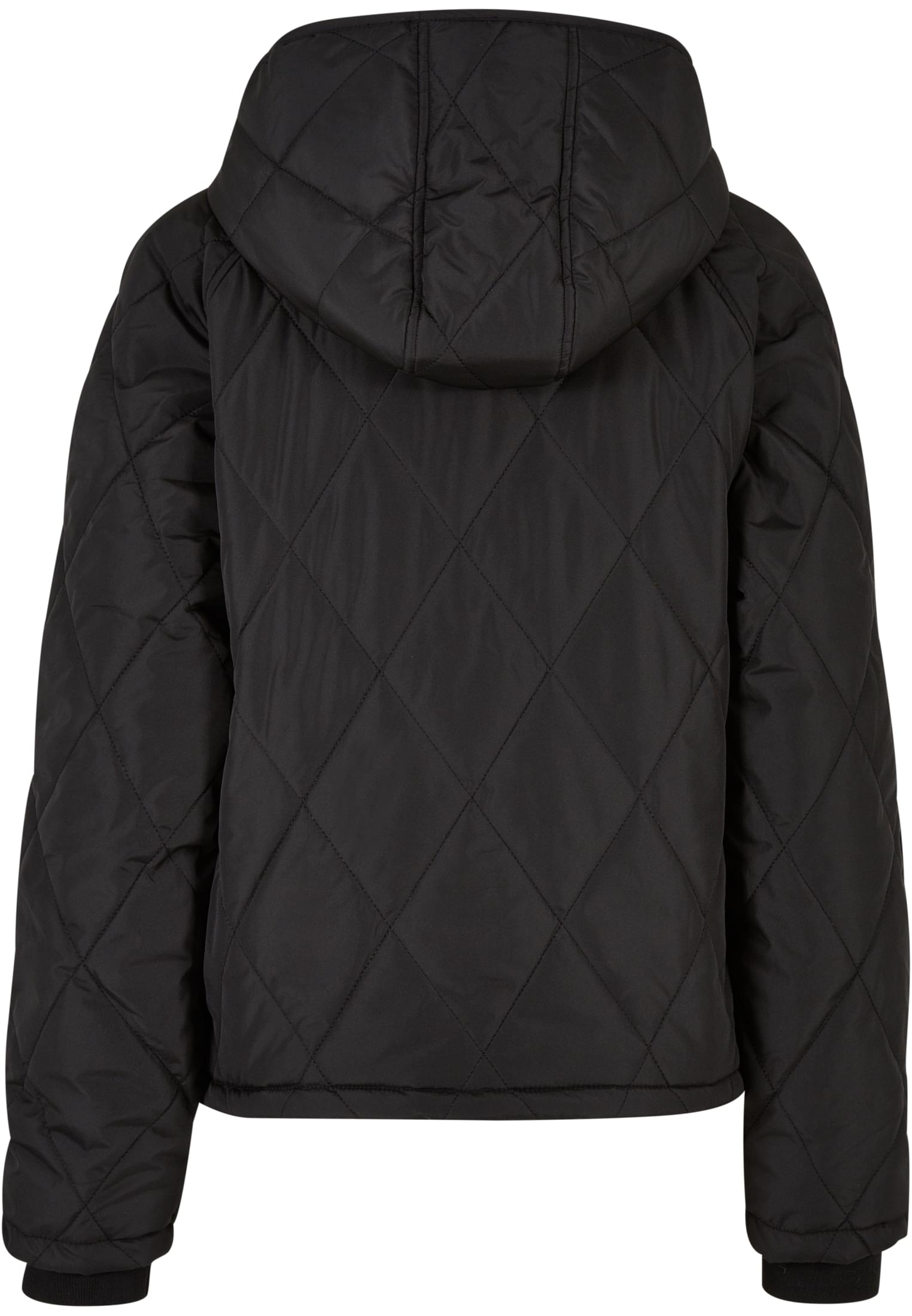 Γυναικείο Oversized Μπουφάν με Διαμαντένια Ραφή Tb6067-00007 Urban Classics Black γυναικεία Simple Wear