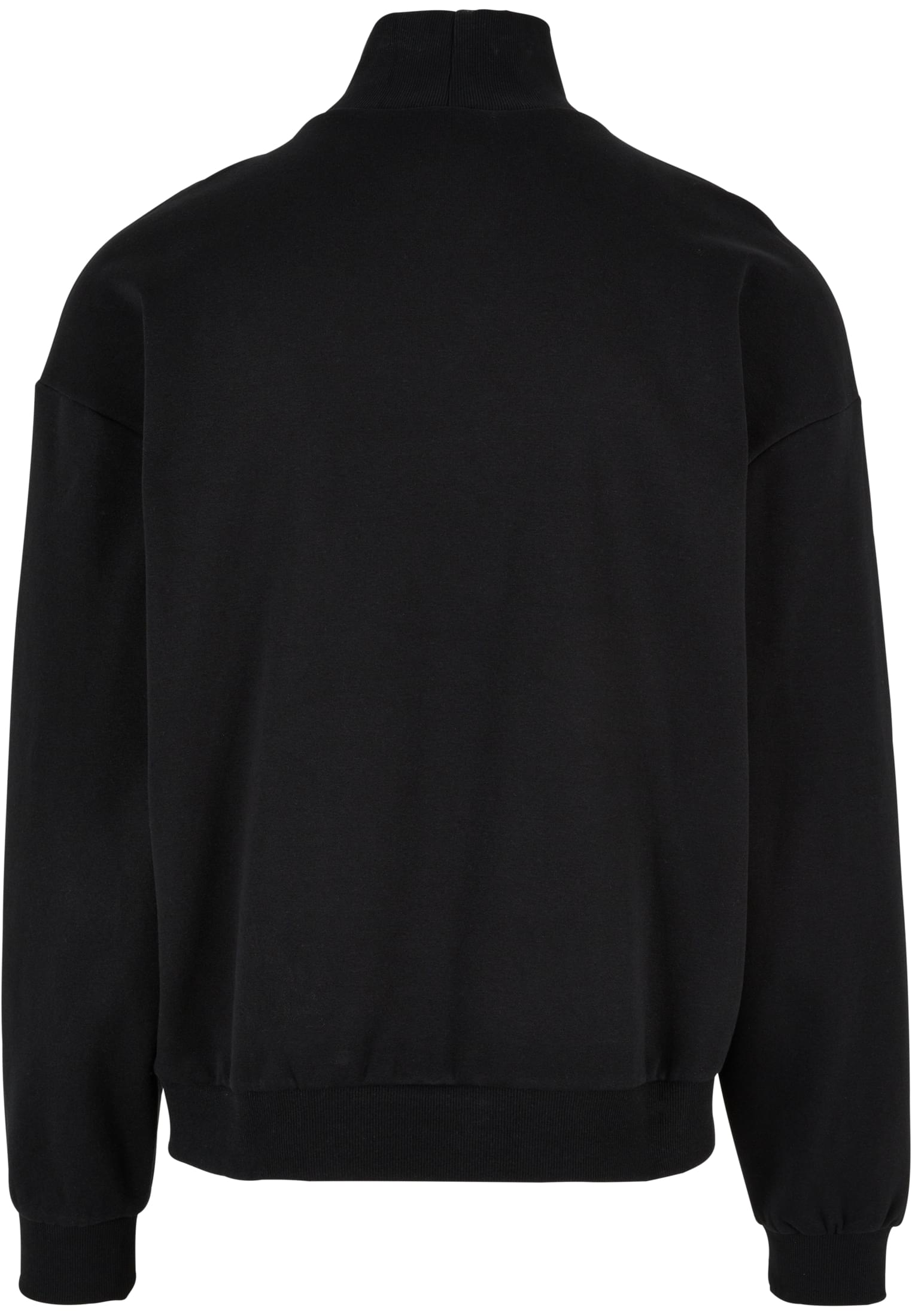 Ανδρικό Φούτερ High Rib Neck Crew με Ψηλό Κολάρο Tb6320-00007 Urban Classics Black ανδρικά Simple Wear