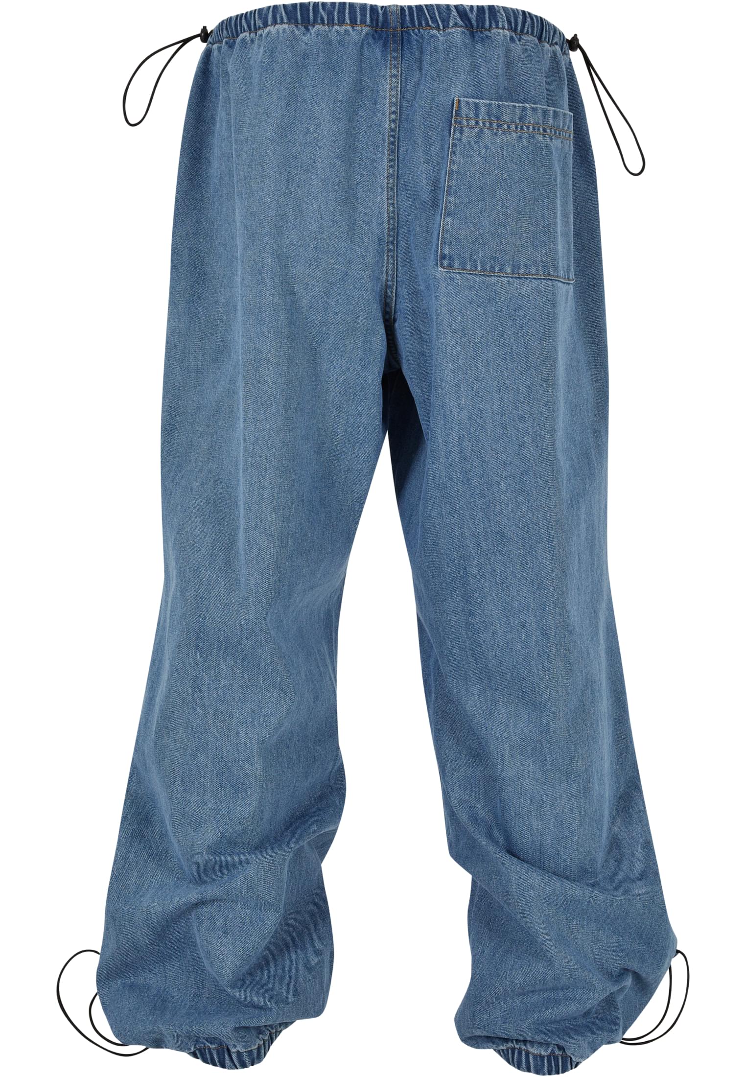 Παντελόνια Τζιν Parachute Jeans Pants με Μοντέρνα Γραμμή Tb6354-04326 Urban Classics Light Blue Washed ανδρικά Simple Wear