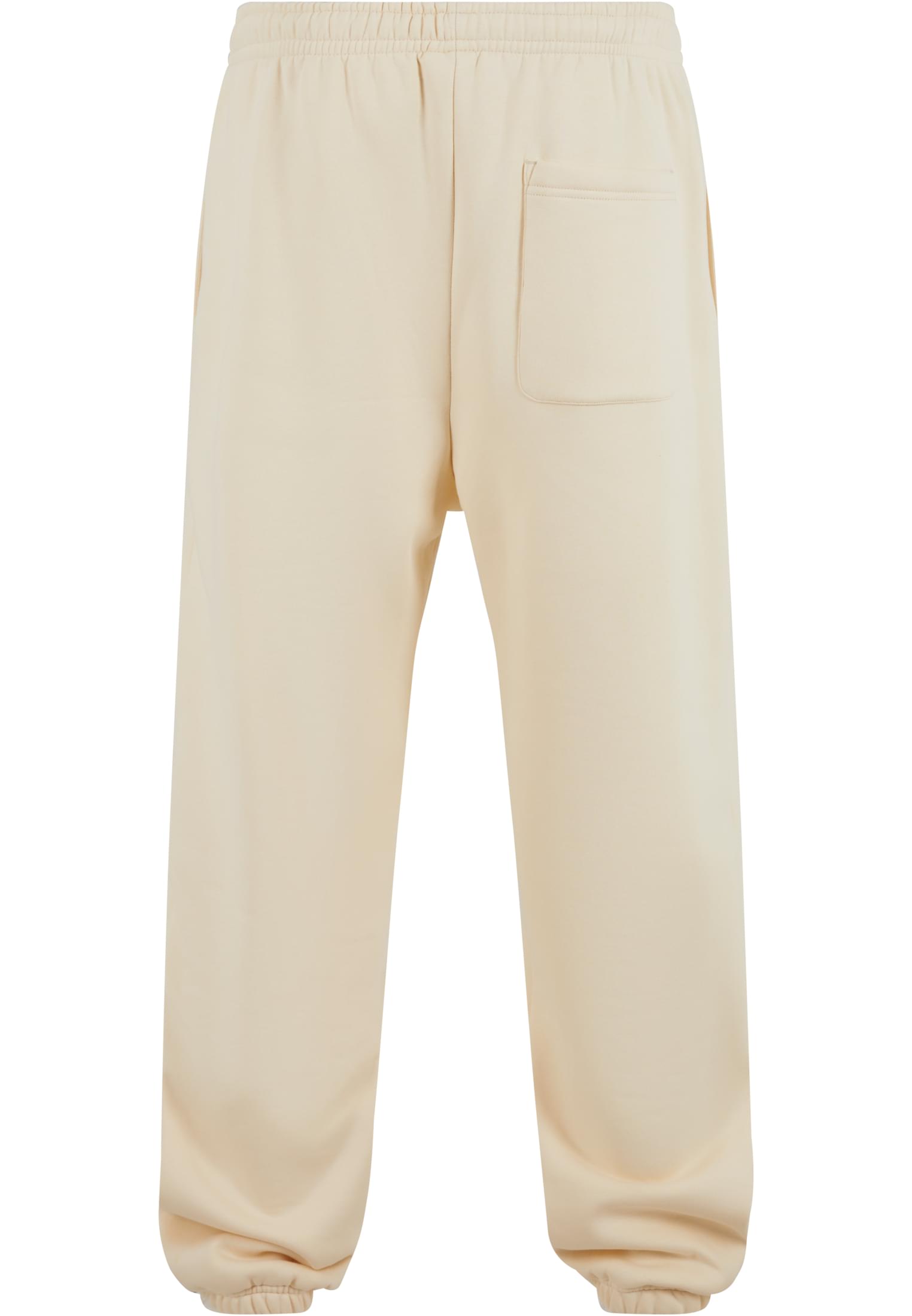 Fluffy Sweatpants με Ελαστική Μέση Και Τσέπες Tb6749-02903 Urban Classics Whitesand ανδρικά Παντελόνια Simple Wear