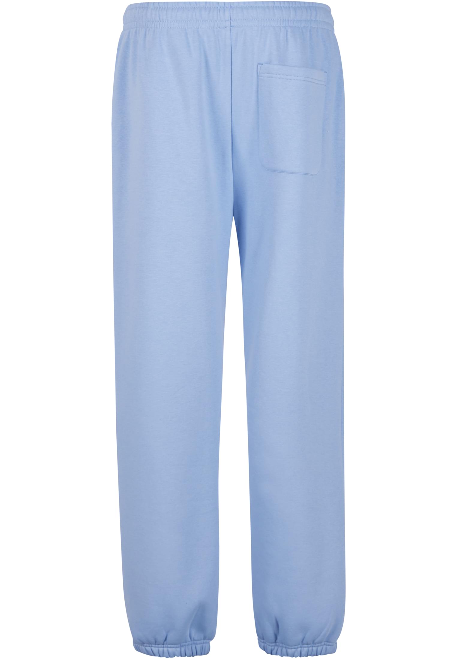 Fluffy Sweatpants με Ελαστική Μέση Και Τσέπες Tb6749-18327 Urban Classics Powderblue ανδρικά Παντελόνια Simple Wear