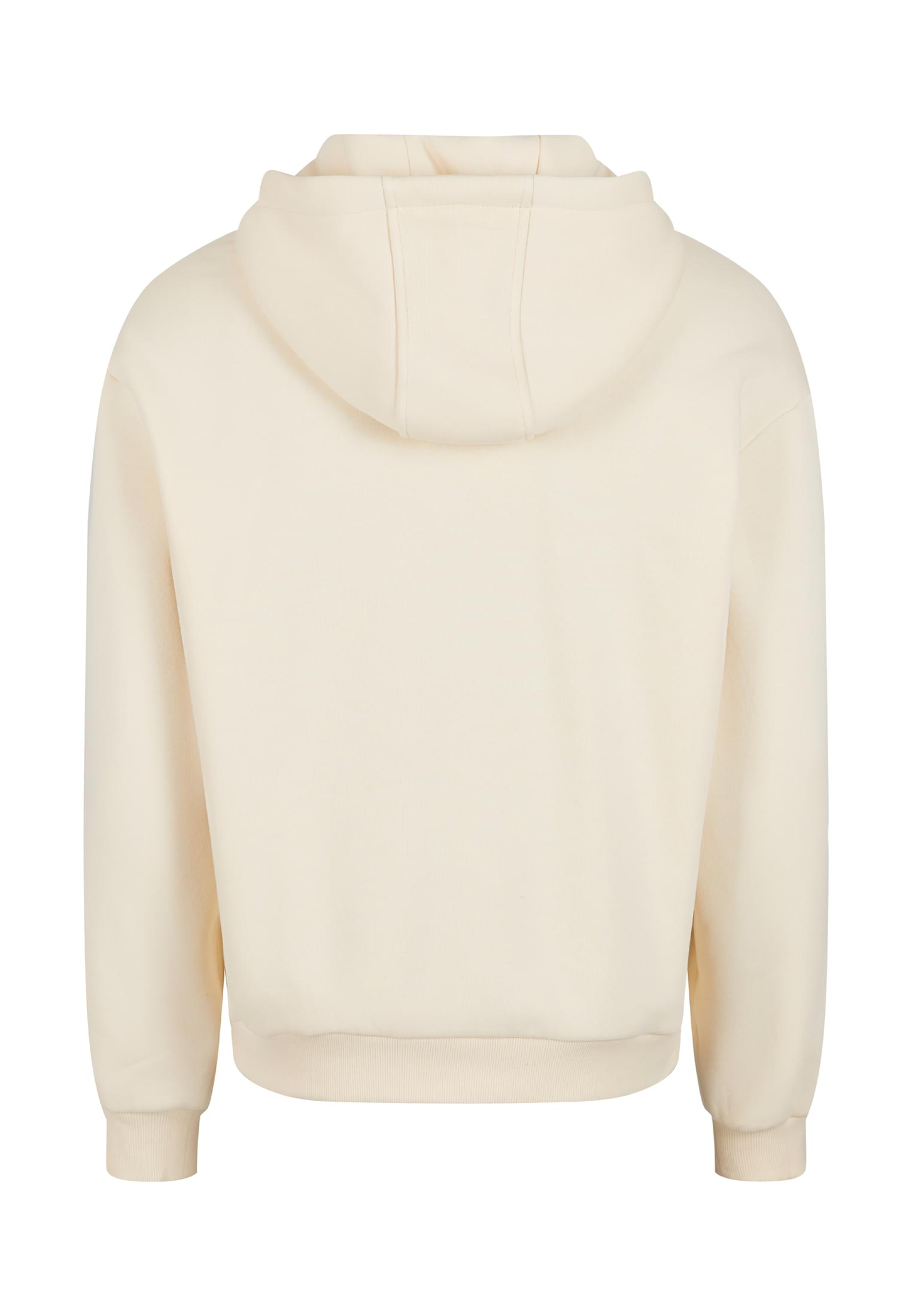 Άνετο Φούτερ Fluffy Hoody με Βουρτσισμένη Εσωτερική Επιφάνεια Tb6750-02903 Urban Classics Whitesand ανδρικά Simple Wear