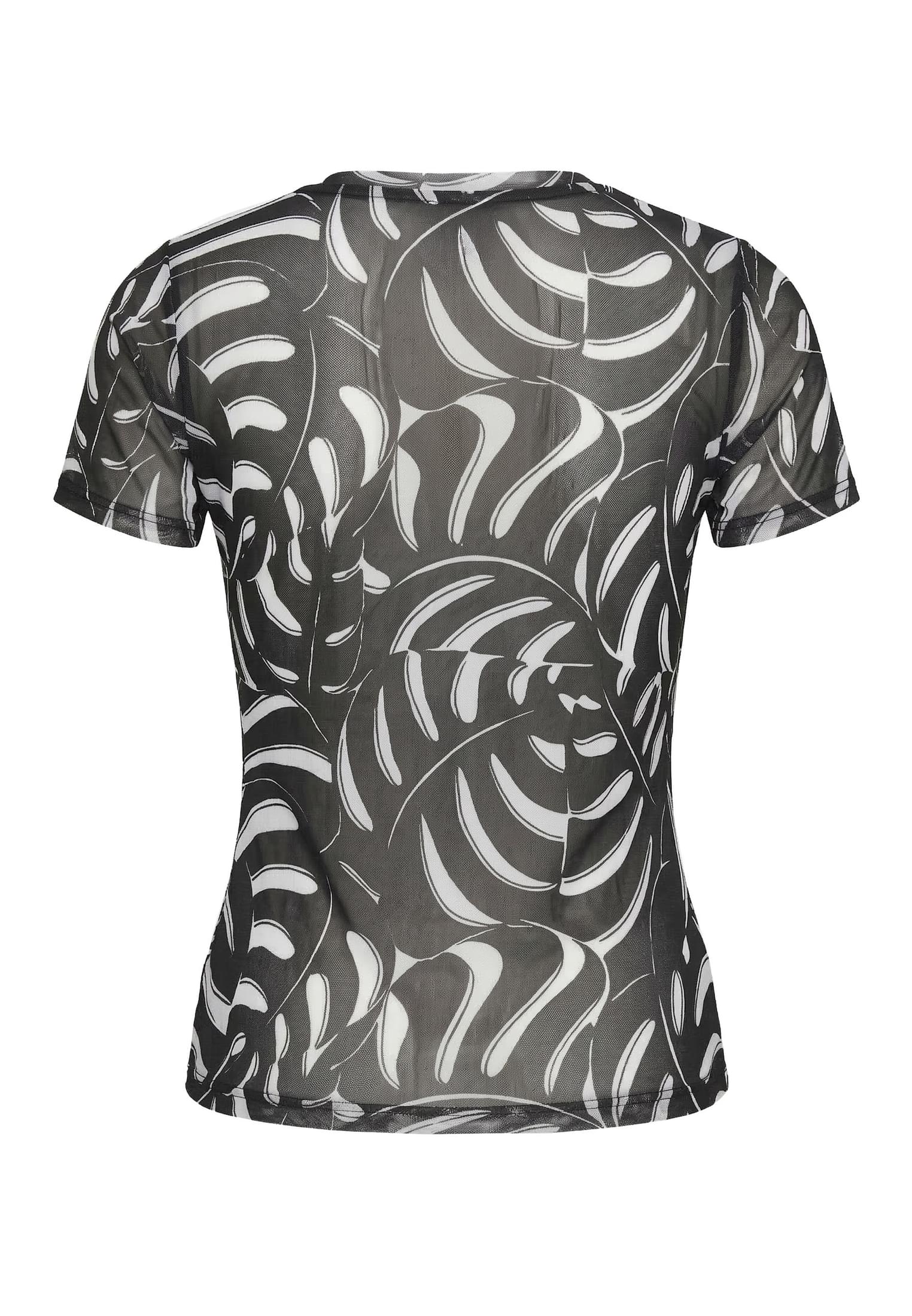 Γυναικεία Μπλούζα Aop Mesh Tee με Εντυπωσιακό All-Over Print Tb6880-20682 Urban Classics Blackleaf γυναικεία Μπλούζες Simple Wear
